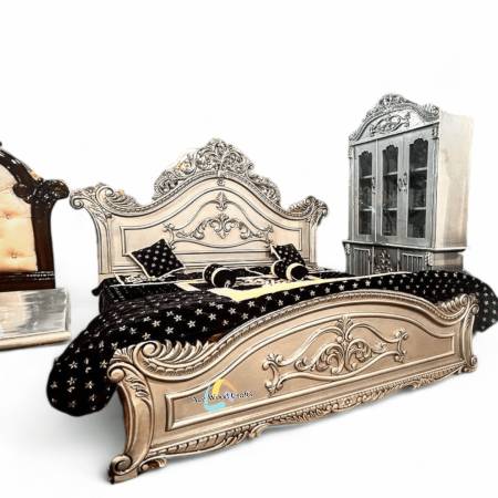 Exquisite Bedroom Furniture by Ace Wood Crafts | Classic Ottoman-Inspired Design Manufacturers, Suppliers in Saharanpur